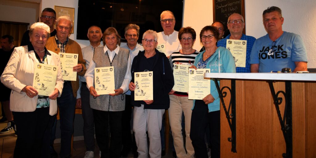 SV Gablingen Jahreshauptversammlung 2025